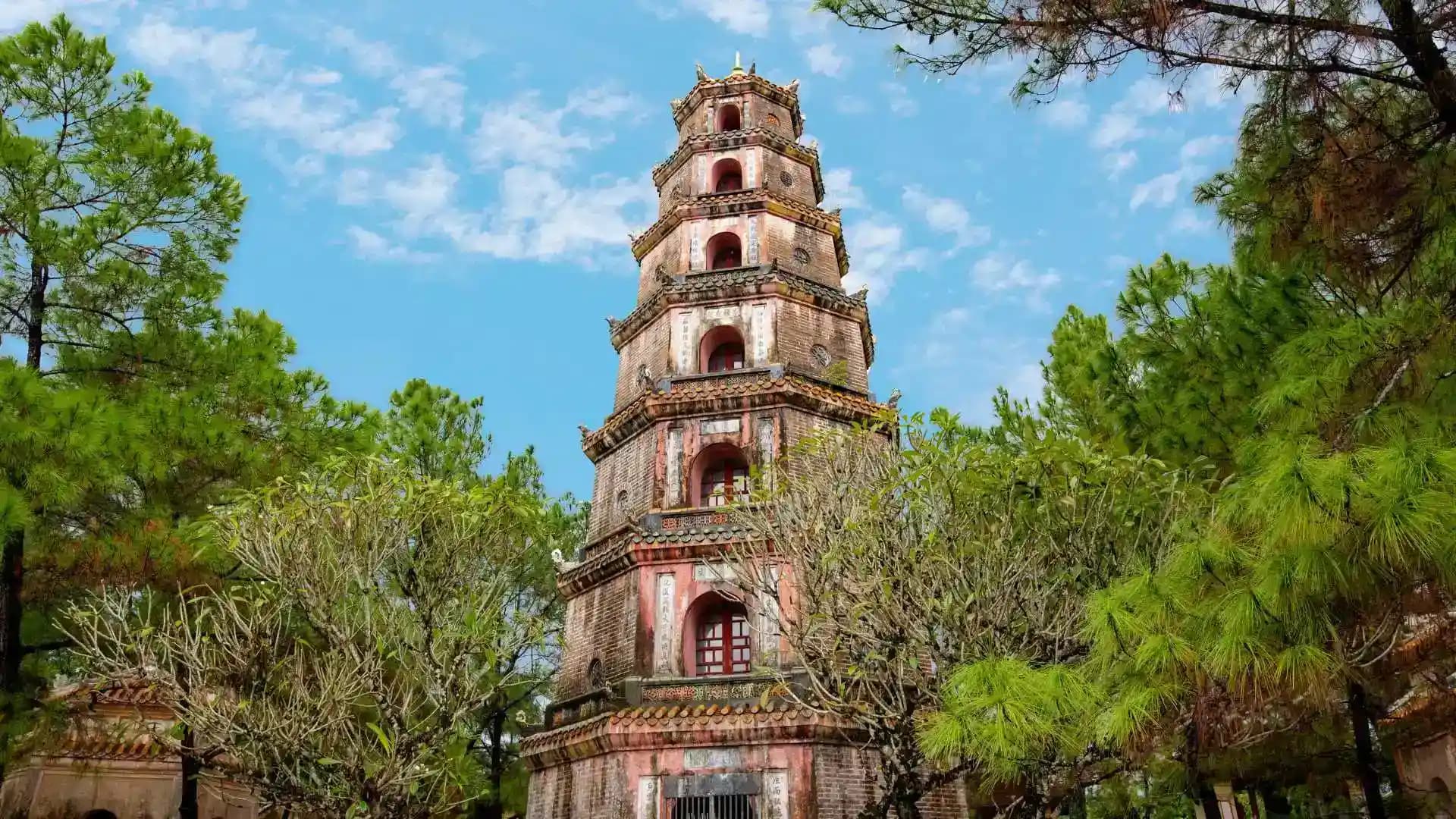 Lady Pagoda In Hue