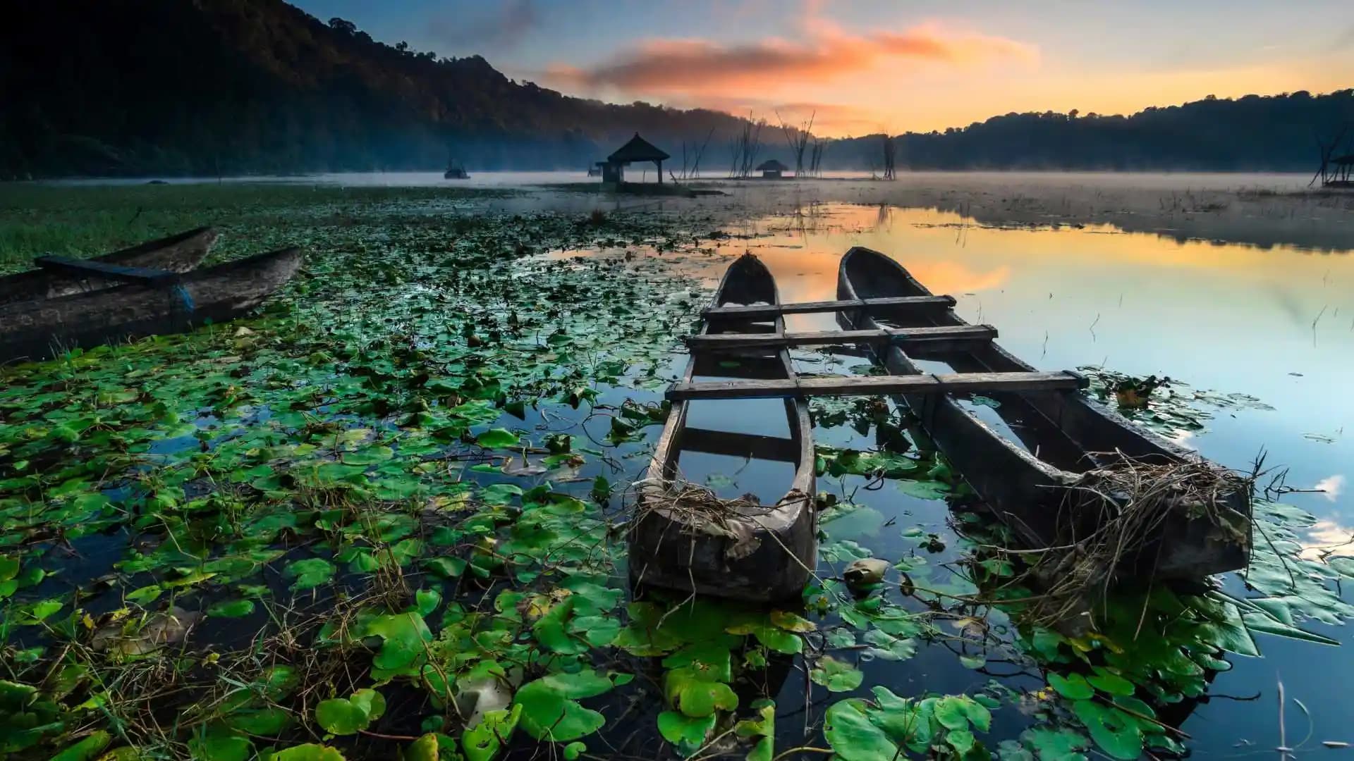 Lake Tamblingan Bali Indonesia