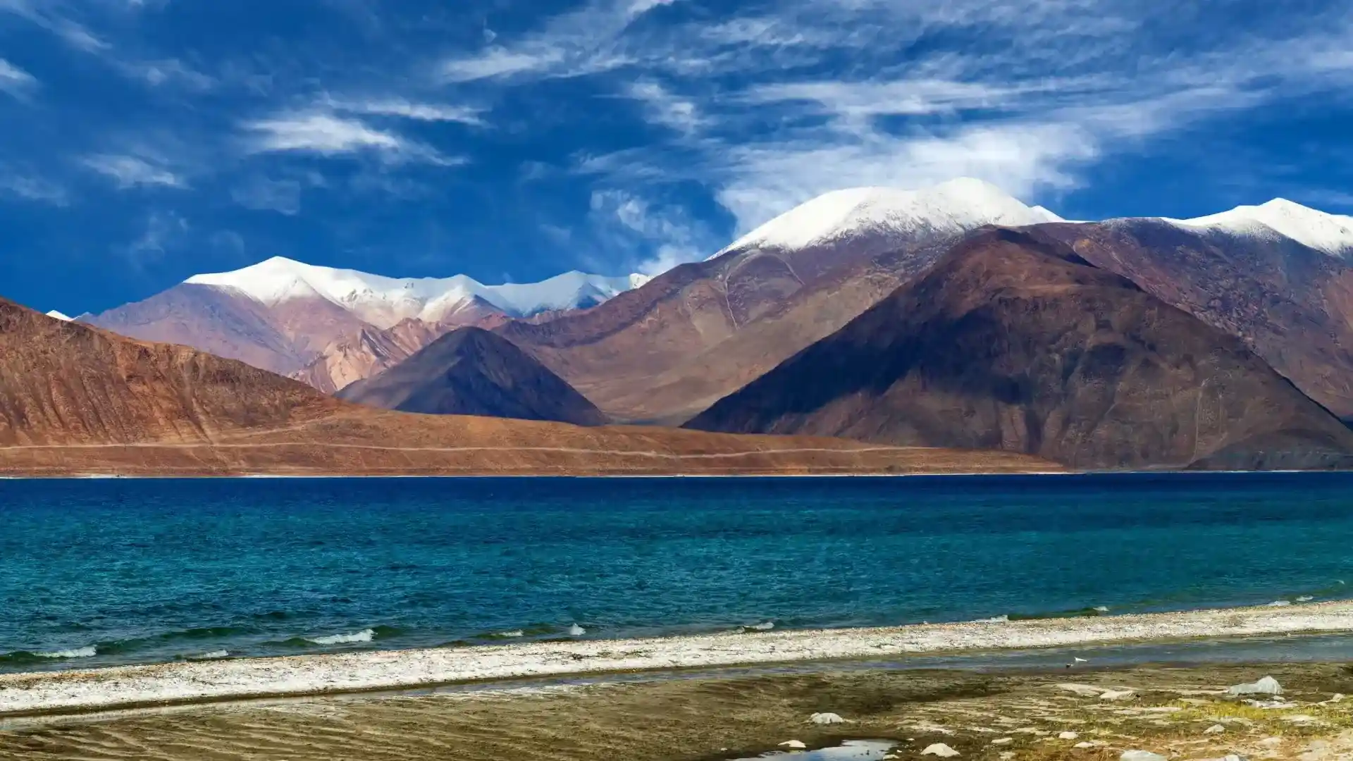 Pangong Lake Sunrise Ladakh
